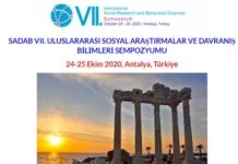 SADAB VII. Uluslararası Sosyal Araştırmalar ve Davranış Bilimleri Sempozyumu