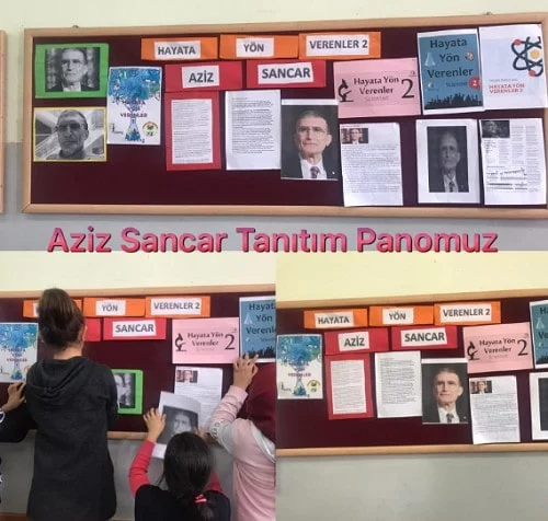 aziz-sancar-panosu aziz sancar