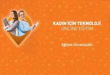 Kadın için Teknoloji Projesi Online Eğitim Teknoloji Projesi