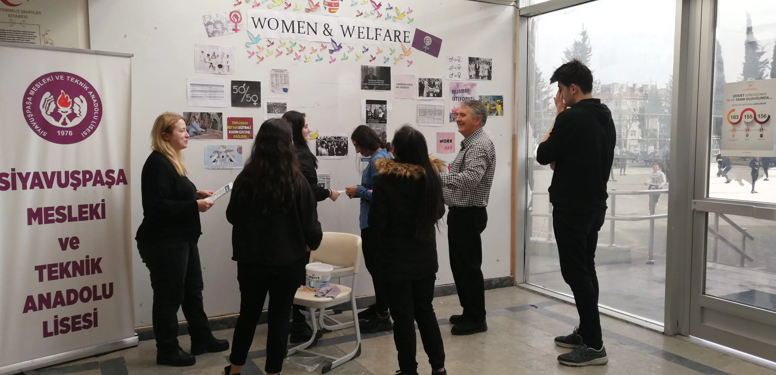 Women and Welfare (Kadın ve Refah) 1 Öğrencilerimizin hazırladığı okul panomuz