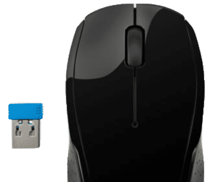 HP 200 Kablosuz Mouse Siyah X6W31AA 1 e1594392334118