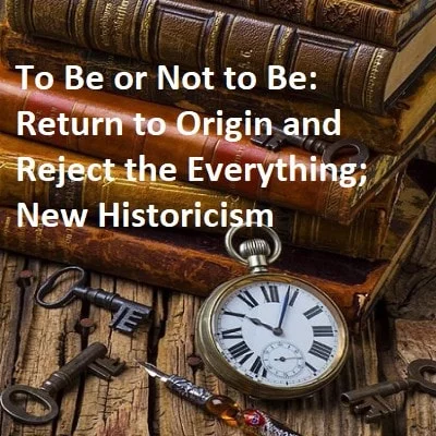 Historicism New Historicism