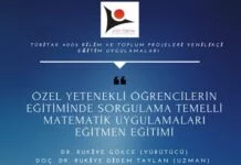 öğretmen eğitimi