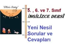 İngilizce Dersi