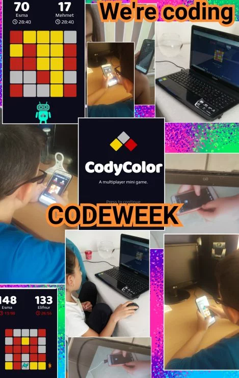 Mehmet Akif Ersoy İlkokulu öğrencileri Kodlama Haftası'nda 1 Kodlama Haftası