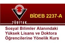 TÜBİTAK 2237-A
