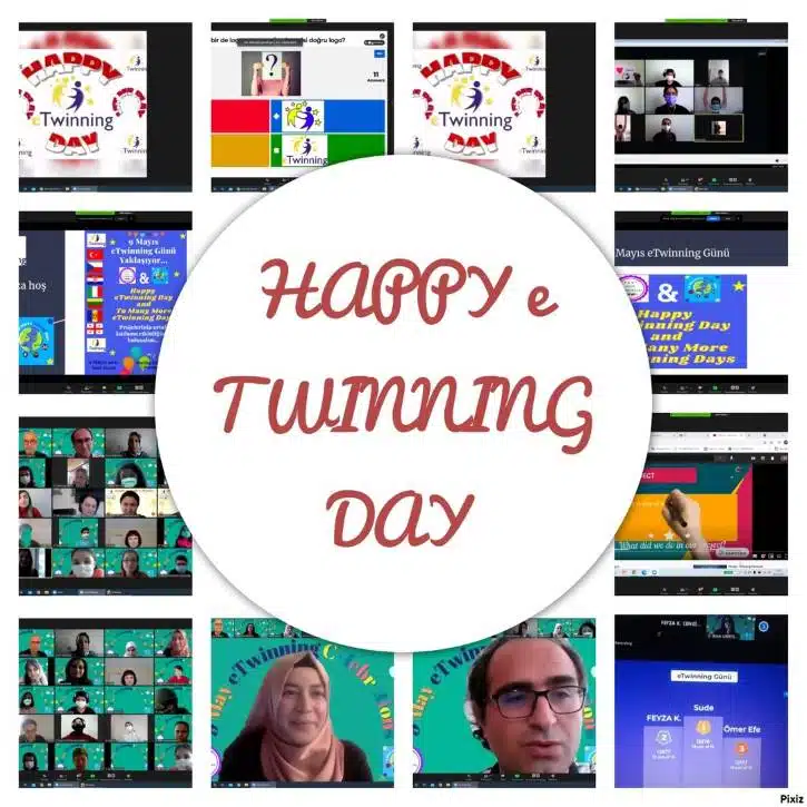 e Twinning Günü kutlaması