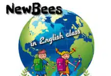 New Bees in English Class eTwinning Projesi Son Görüşmesi Yapıldı proje logo