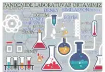 e Twinning Projemiz Pandemide Laboratuvar Ortamımız
