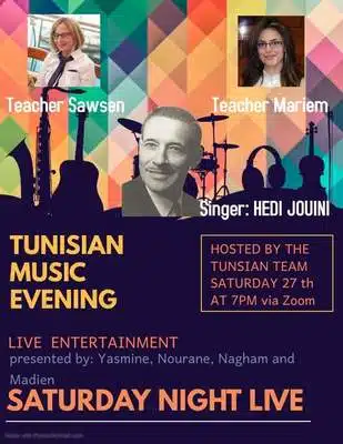 Digi-Edu-vation projesi ile Çevrimiçi Müzik Geceleri 5 tunisian night min Türkiye Eğitim Kampüsü