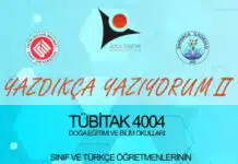 TÜBİTAK 4004 eğitimi