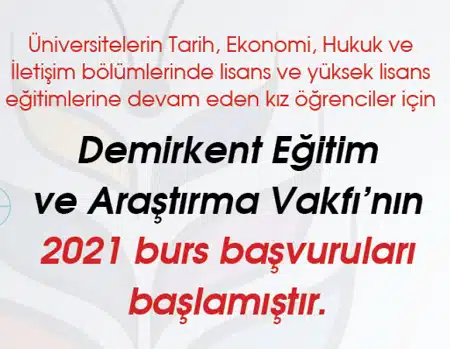 burs burs üniversite