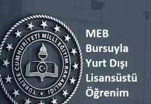 Yurt Dışı Lisansüstü Öğrenim