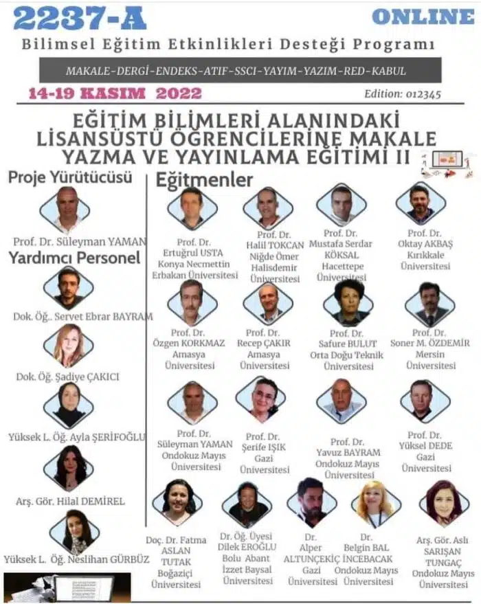 Makale Yazma Eğitimi