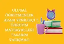 Öğretim Materyalleri Tasarım Yarışması