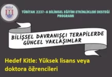 TÜBİTAK 2237-A
