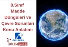 Madde Döngüleri ve Çevre Sorunları