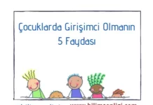 Çocuklarda Girişimci