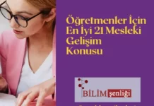 Öğretmen Mesleki Gelişim