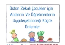 Üstün Zekalı Çocuklar