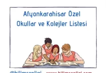 Afyonkarahisar Özel Okullar