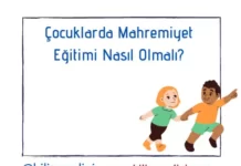 Çocuklara mahremiyet eğitimi