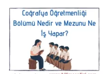 Coğrafya Öğretmenliği