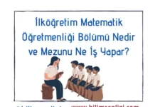 İlköğretim Matematik Öğretmenliği