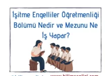 İşitme engelliler öğretmenliği