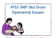 Okul Öncesi Öğretmenliği