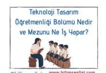 Teknoloji Tasarım Öğretmenliği