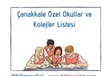 Çanakkale Özel Okullar