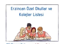Erzincan Özel Okullar