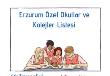 Erzurum Özel Okullar
