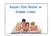 Kayseri Özel Okullar