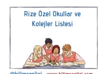 Rize Özel Okullar