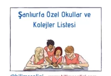 Şanlıurfa Özel Okullar