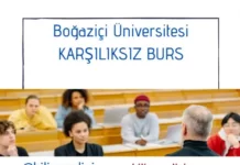 Boğaziçi Üniversitesi burs