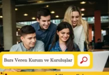 Burs Veren Kurum ve Kuruluşlar