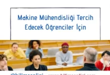 Makine Mühendisliği Tercih