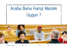 Meslek seçimi
