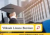 Yüksek lisans bursu