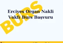 Burs Başvuru