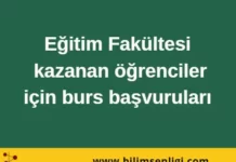 Burs Başvuruları