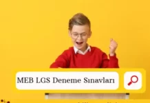 MEB LGS Deneme Sınavı Kitapçıkları MEB LGS