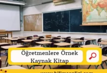 Öğretmenlere Örnek Kaynak Kitap Gönderen Yayınevleri Öğretmenlere Örnek Kitap