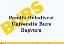 Üniversite Burs Başvuru