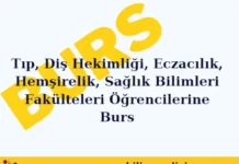 Öğrencilere Burs
