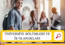 Üniversite bölümleri