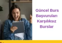 Güncel Burs Başvuruları